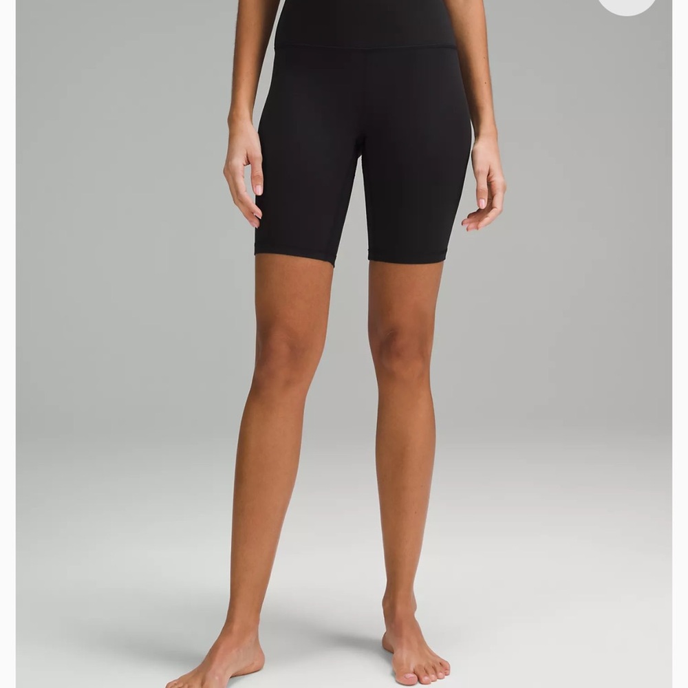 lululemon athletica Align Black Bike Shorts